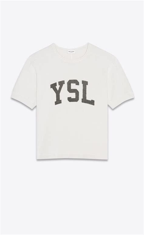 vintage ysl tee|Vintage Saint Laurent Tshirt .